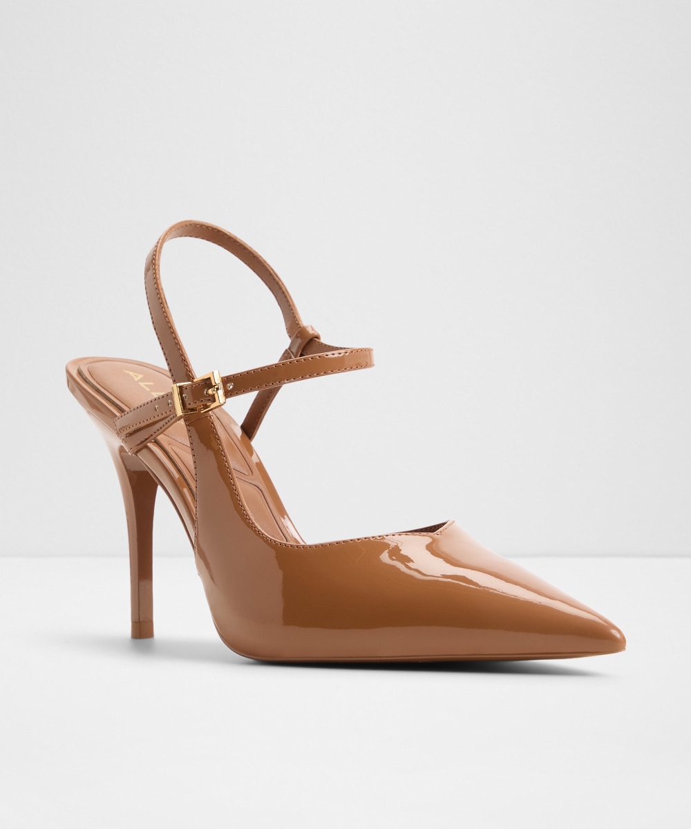 Zapatos de salón de mujer con punta afilada - Aldo - Camel Camel-4