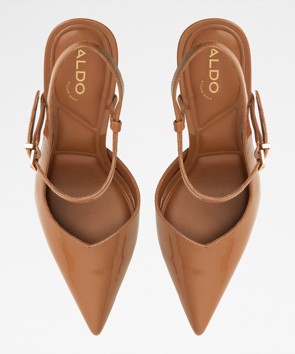 Zapatos de salón de mujer con punta afilada - Aldo - Camel Camel-6