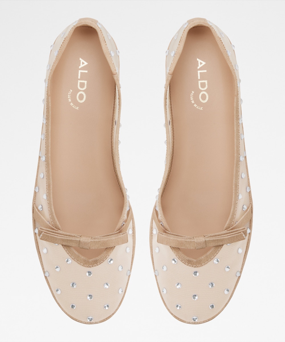 Bailarinas de mujer con punta redonda - Aldo - Beige Beige-6