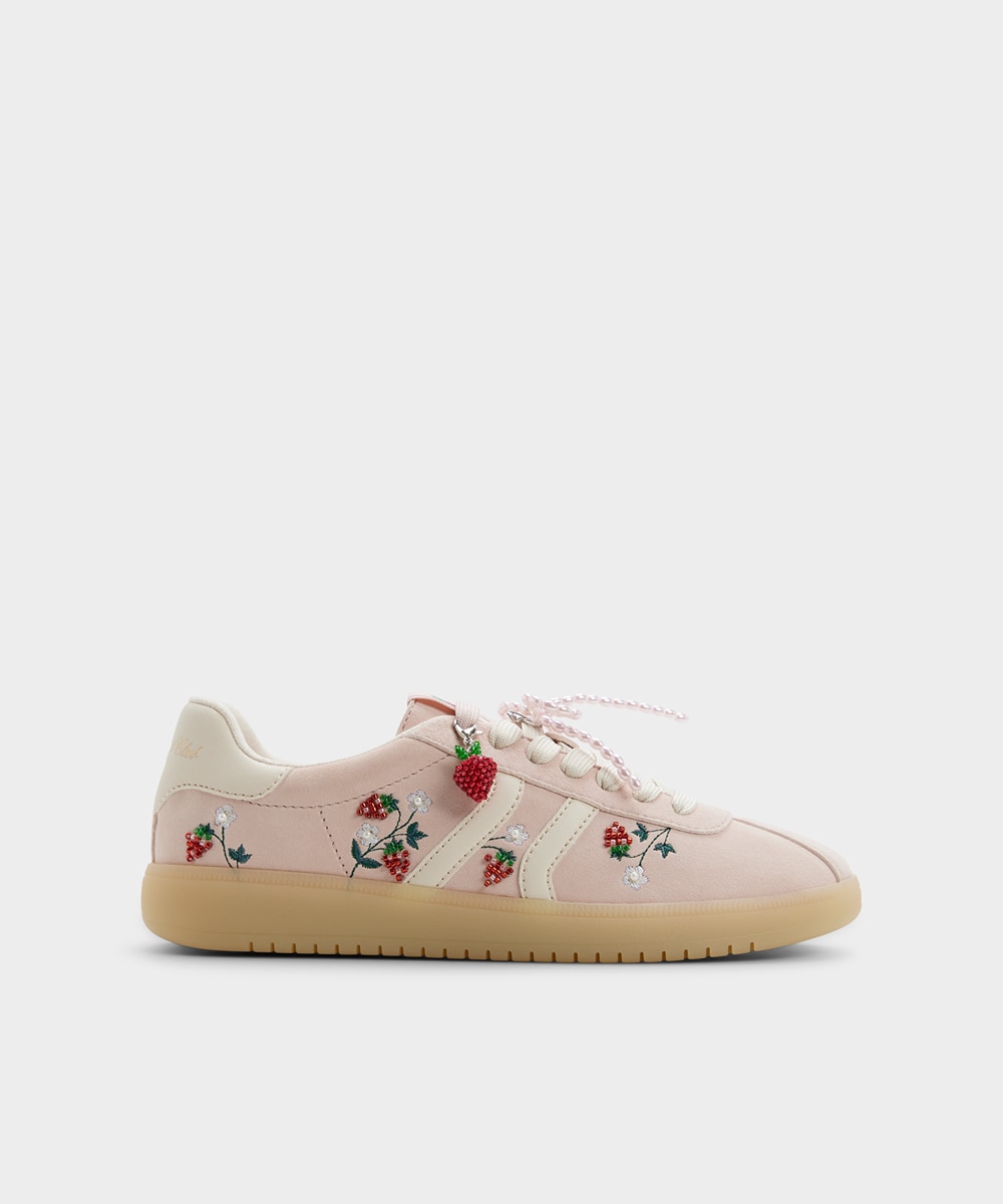 Zapatillas deportivas de mujer con punta redonda - Aldo - Rosa Rosa-1