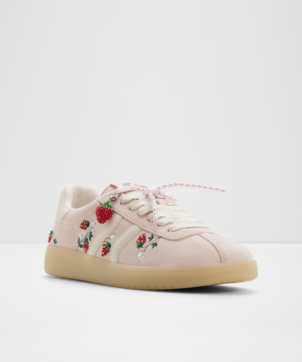 Zapatillas deportivas de mujer con punta redonda - Aldo - Rosa Rosa-4