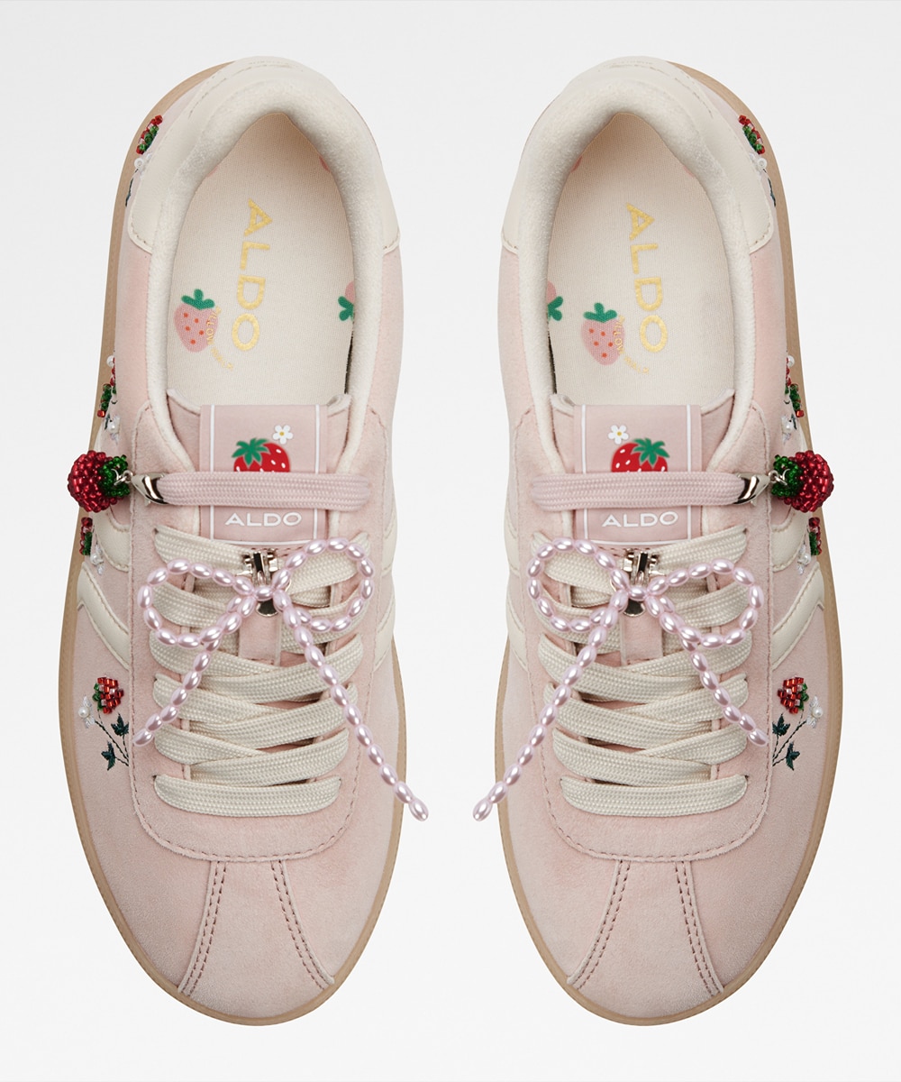 Zapatillas deportivas de mujer con punta redonda - Aldo - Rosa Rosa-6