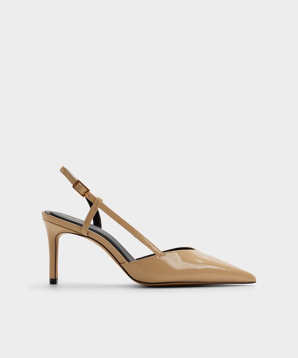 Zapatos de salón de mujer con punta afilada - Aldo - Beige Beige-1
