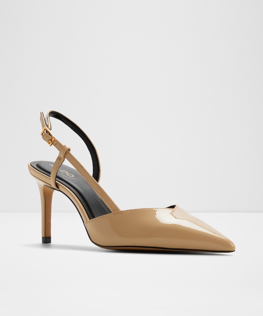 Zapatos de salón de mujer con punta afilada - Aldo - Beige Beige-4