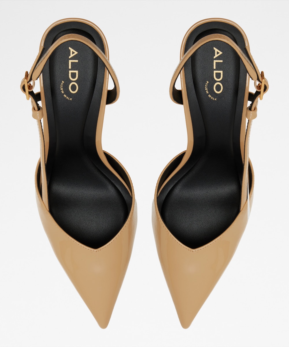 Zapatos de salón de mujer con punta afilada - Aldo - Beige Beige-6