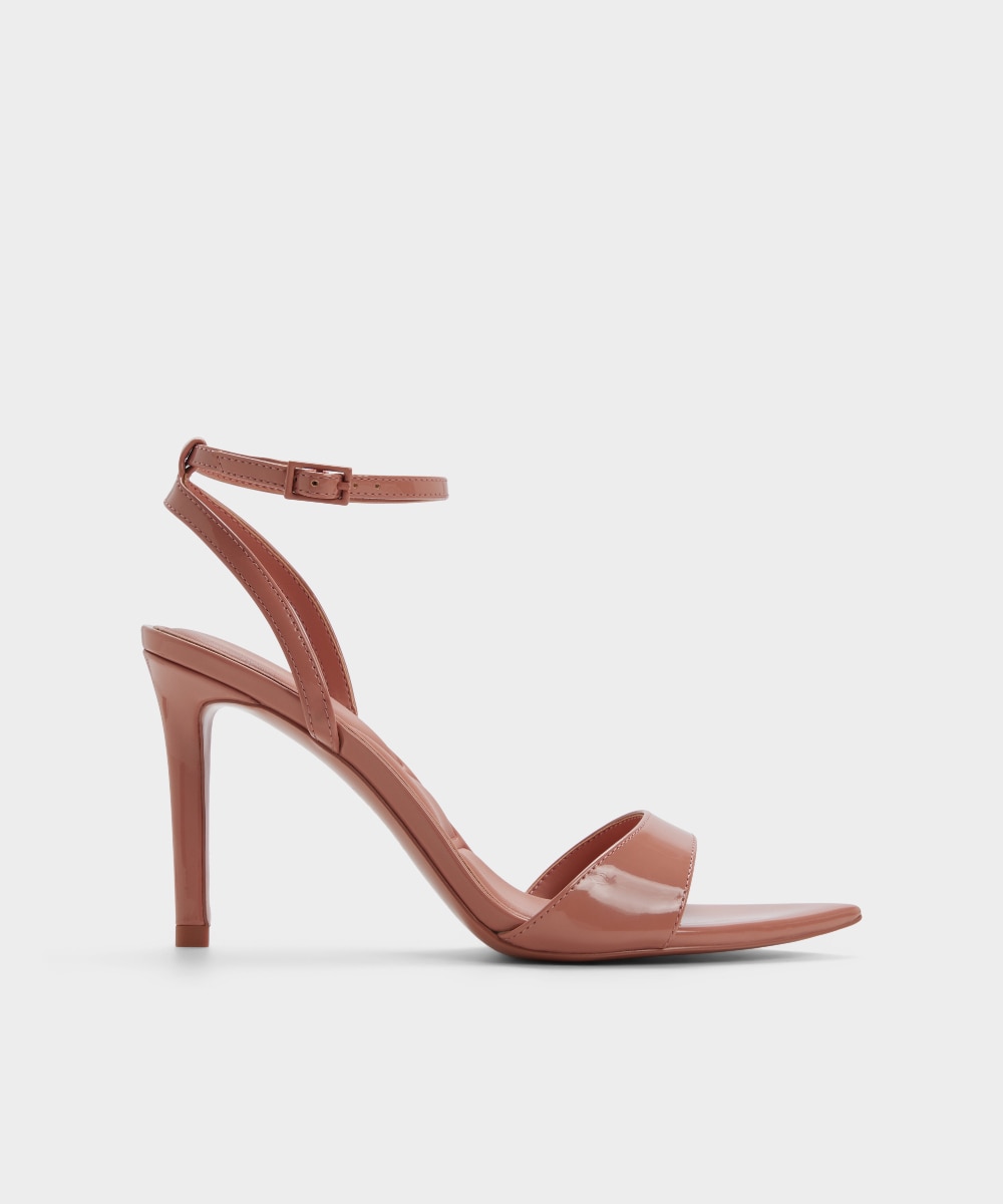 Sandalias de tacón de mujer con punta de punta - Aldo - Rosa Rosa-1