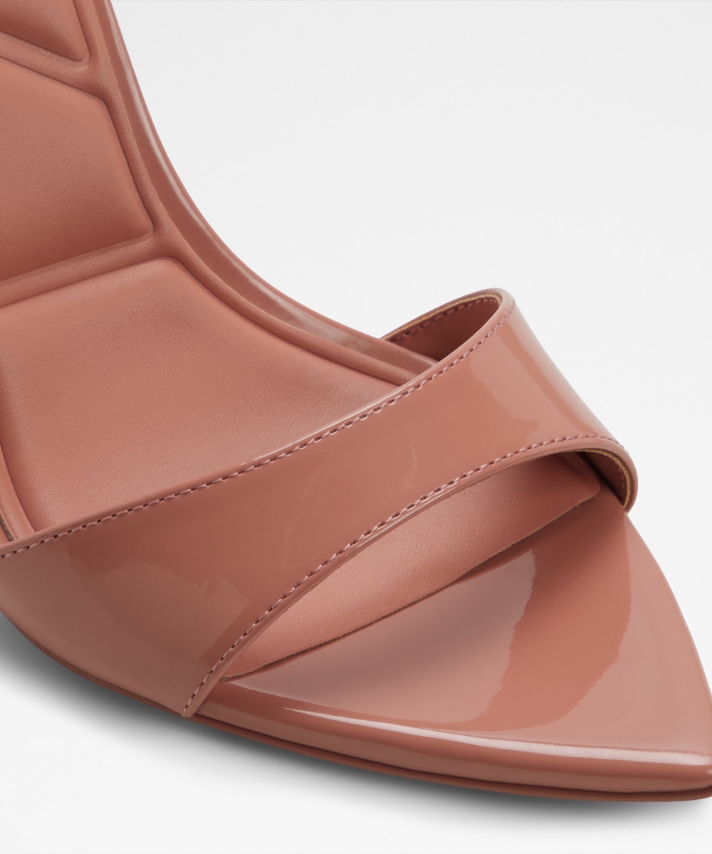 Sandalias de tacón de mujer con punta de punta - Aldo - Rosa Rosa-5