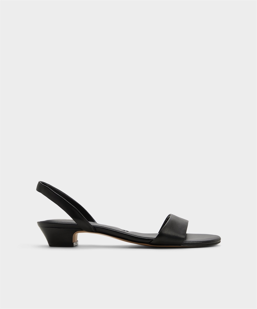 Sandalias de tacón de mujer con punta redonda - Aldo - Negro Negro-1