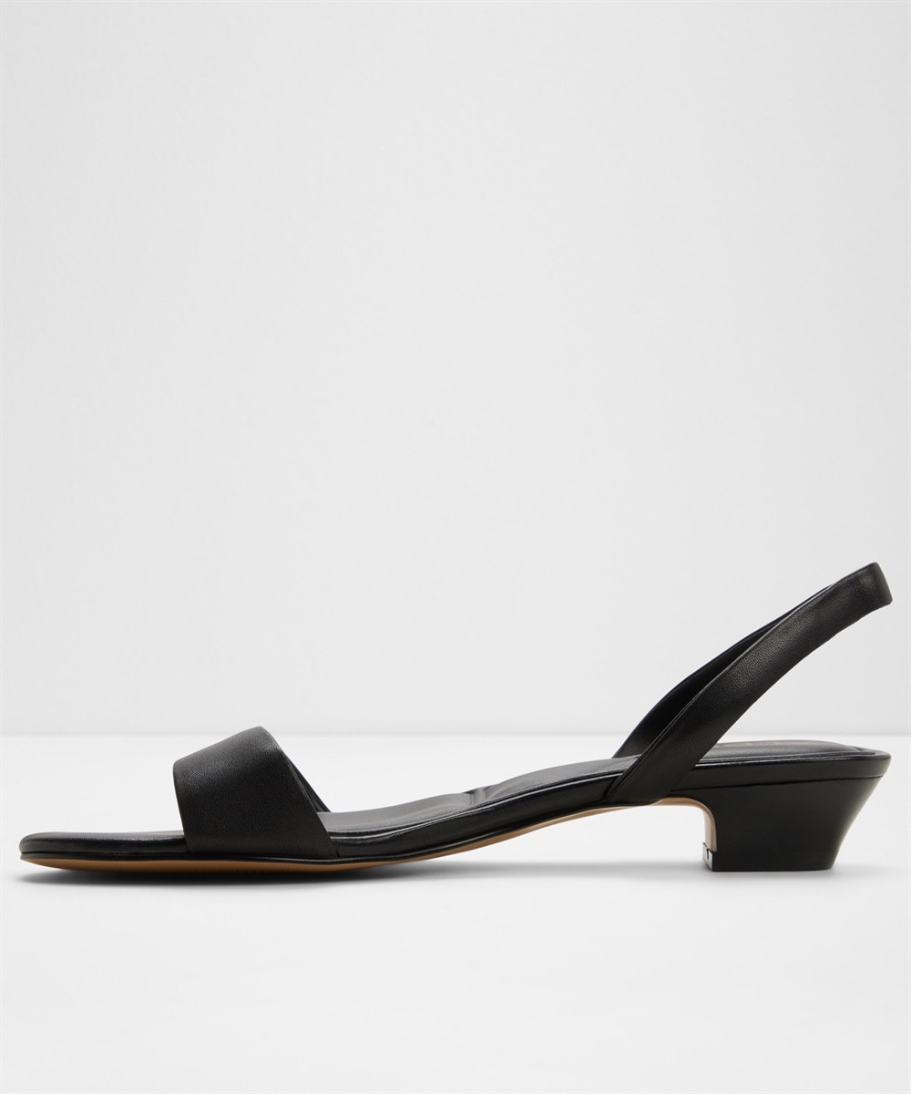Sandalias de tacón de mujer con punta redonda - Aldo - Negro Negro-4