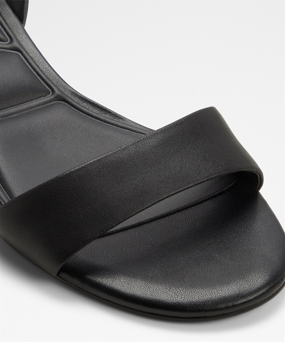 Sandalias de tacón de mujer con punta redonda - Aldo - Negro Negro-6