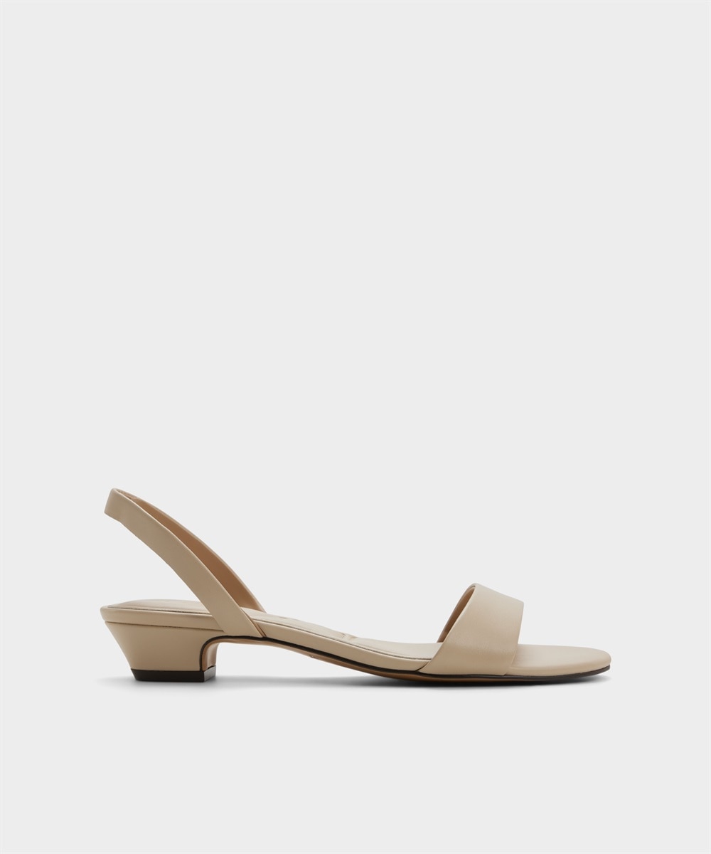 Sandalias de tacón de mujer con punta redonda - Aldo - Beige Beige-1