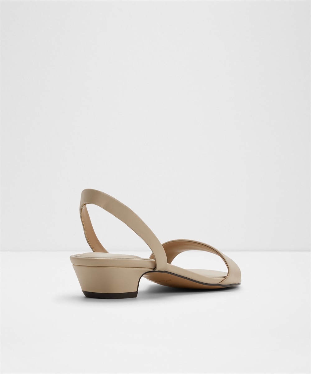 Sandalias de tacón de mujer con punta redonda - Aldo - Beige Beige-2