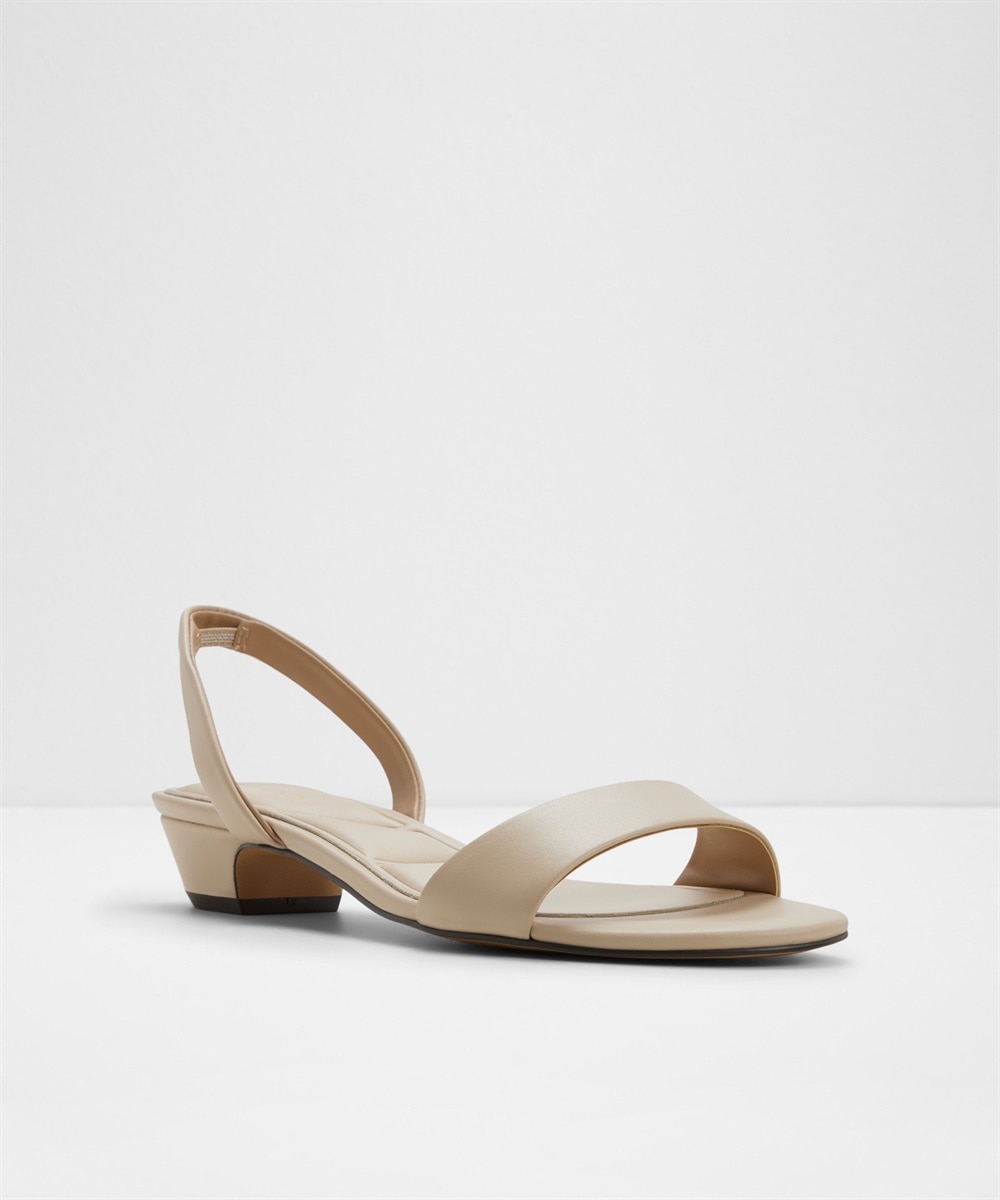 Sandalias de tacón de mujer con punta redonda - Aldo - Beige Beige-5