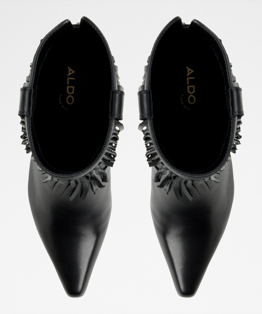 Botines básicos de mujer con punta afilada - Aldo - Negro Negro-6
