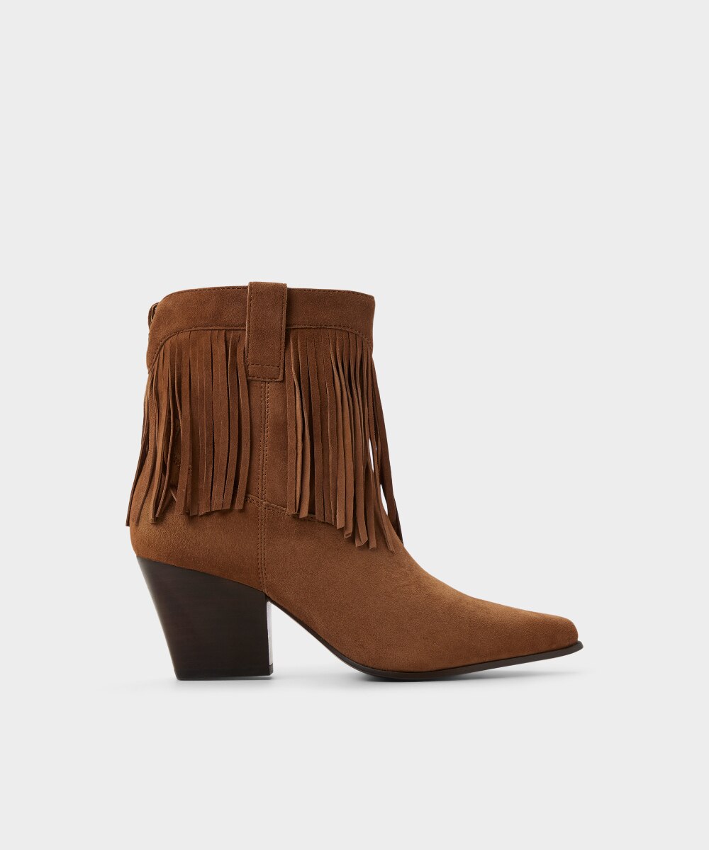 Botines básicos de mujer con punta afilada - Aldo - Marrón Marrón-1