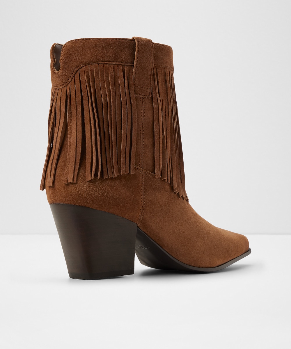 Botines básicos de mujer con punta afilada - Aldo - Marrón Marrón-3