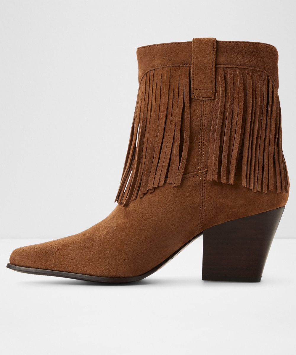 Botines básicos de mujer con punta afilada - Aldo - Marrón Marrón-2