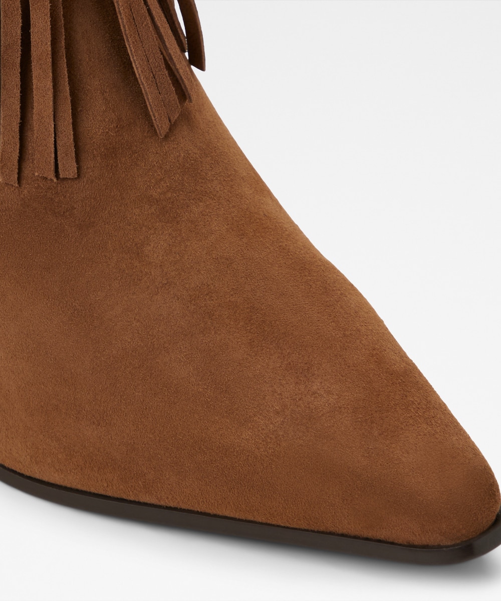 Botines básicos de mujer con punta afilada - Aldo - Marrón Marrón-5