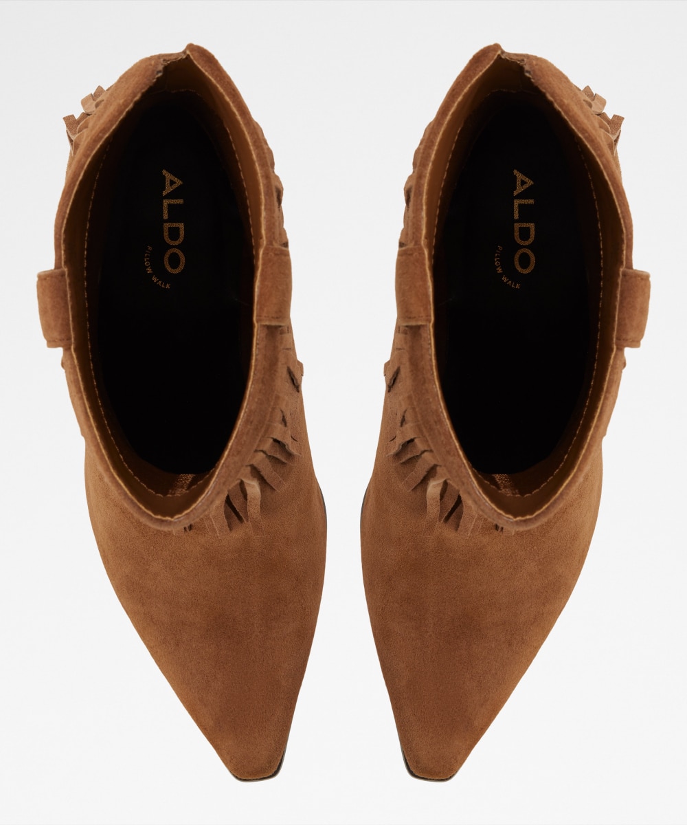 Botines básicos de mujer con punta afilada - Aldo - Marrón Marrón-6