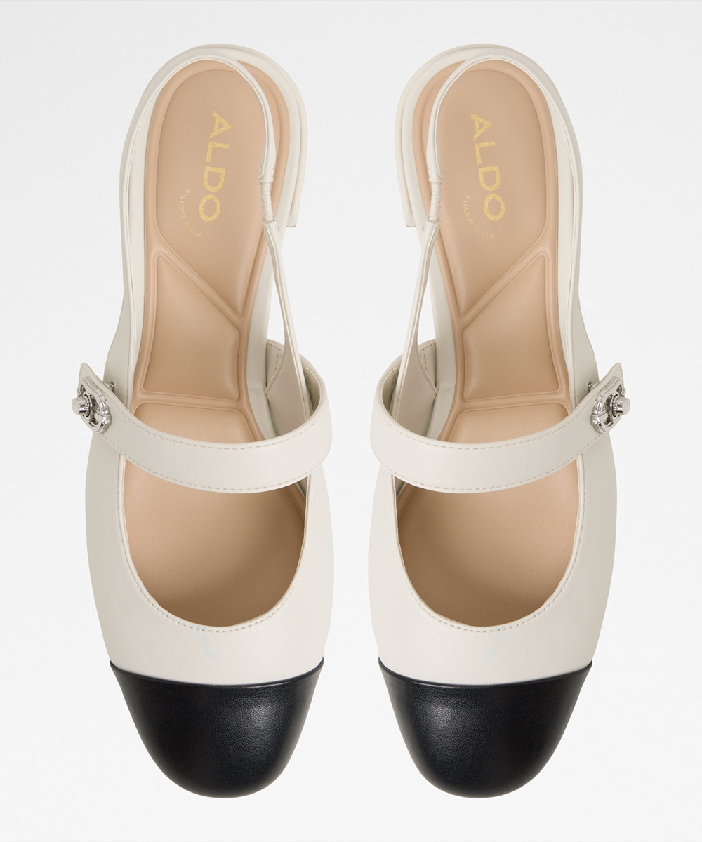Zapatos de salón de mujer con punta redonda - Aldo - Crudo Crudo-3