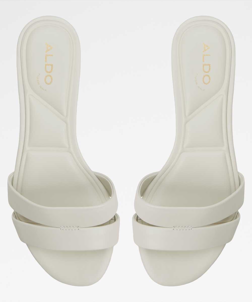 Sandalias de tacón de mujer con punta redonda - Aldo - Blanco Blanco-6