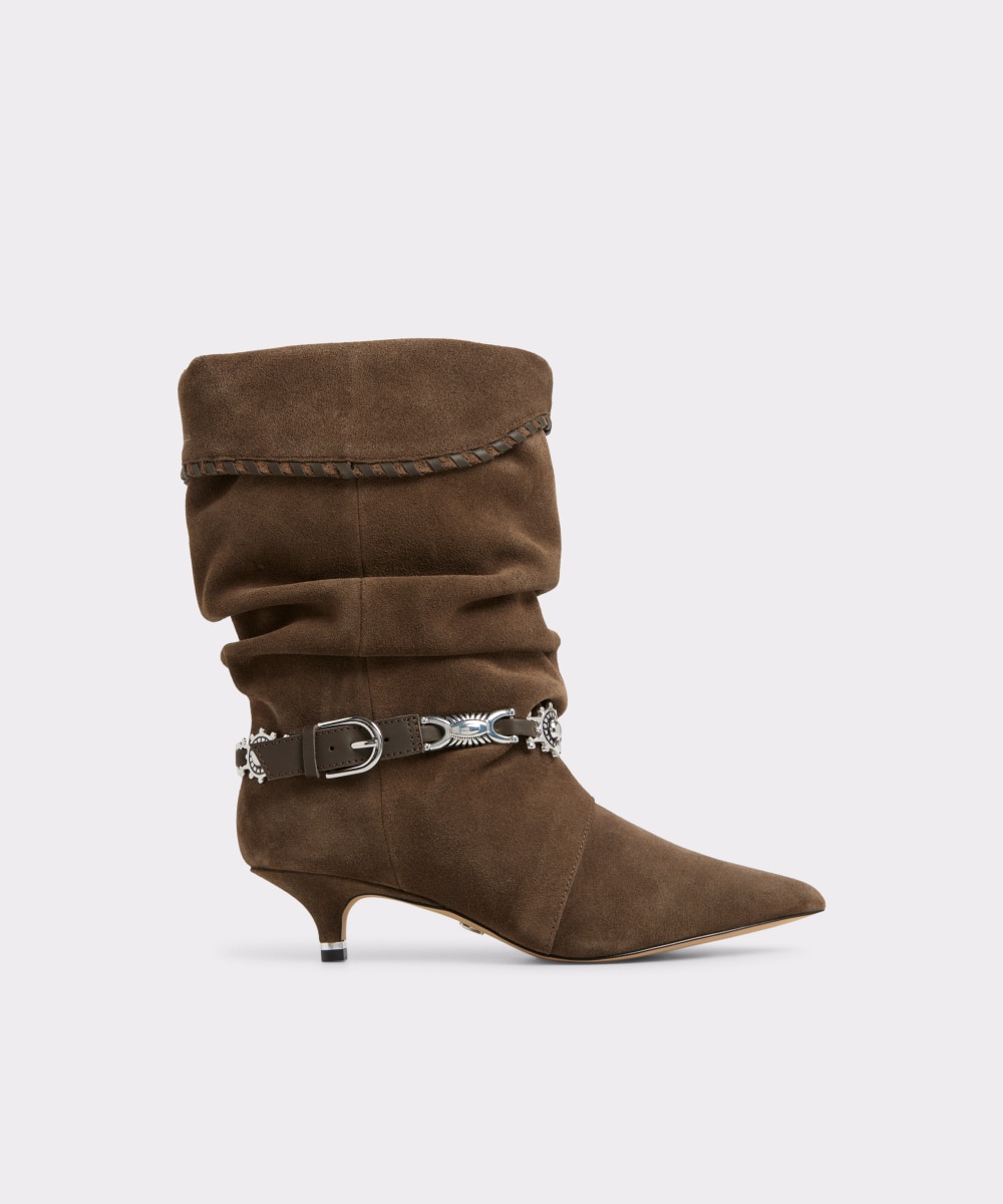Botines de mujer con punta afilada - Aldo - Marrón Marrón-1