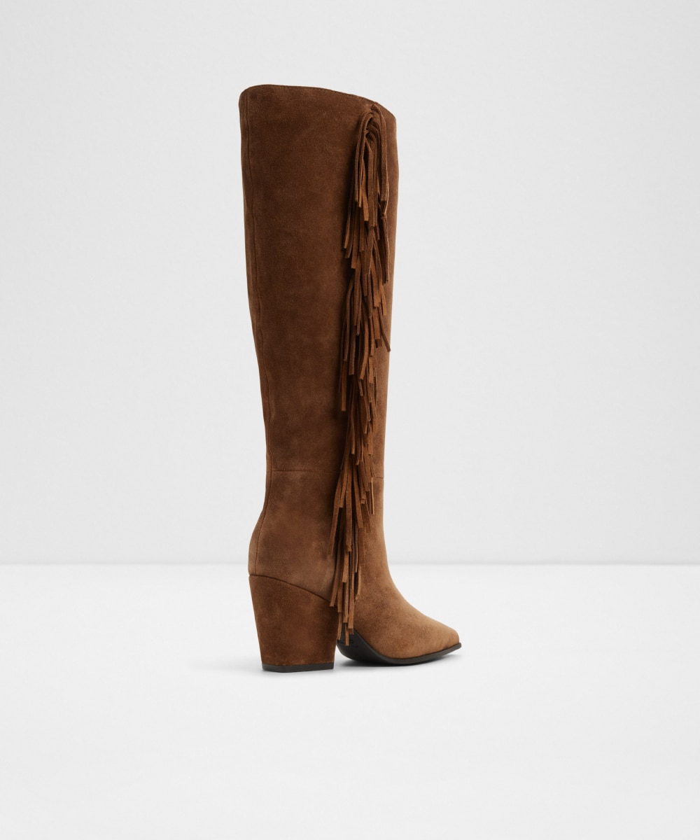 Botas básicas de mujer con punta afilada - Aldo - Marrón Marrón-2