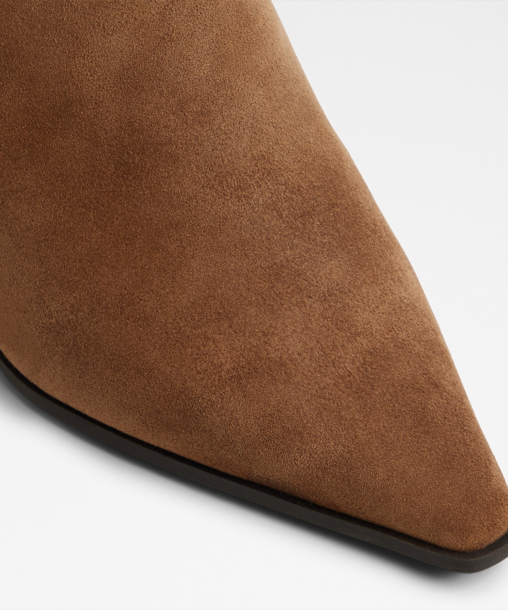 Botas básicas de mujer con punta afilada - Aldo - Marrón Marrón-6