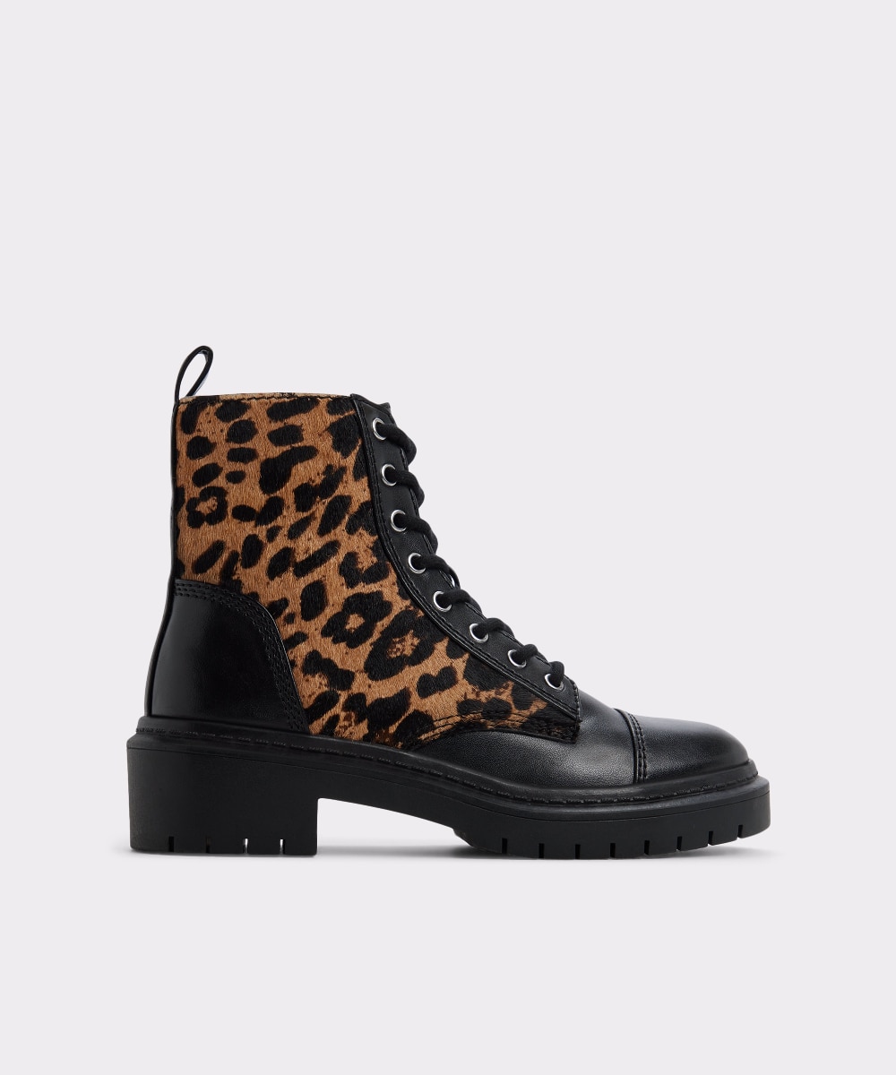 Botines de mujer con punta redonda - Aldo - Negro Negro-1