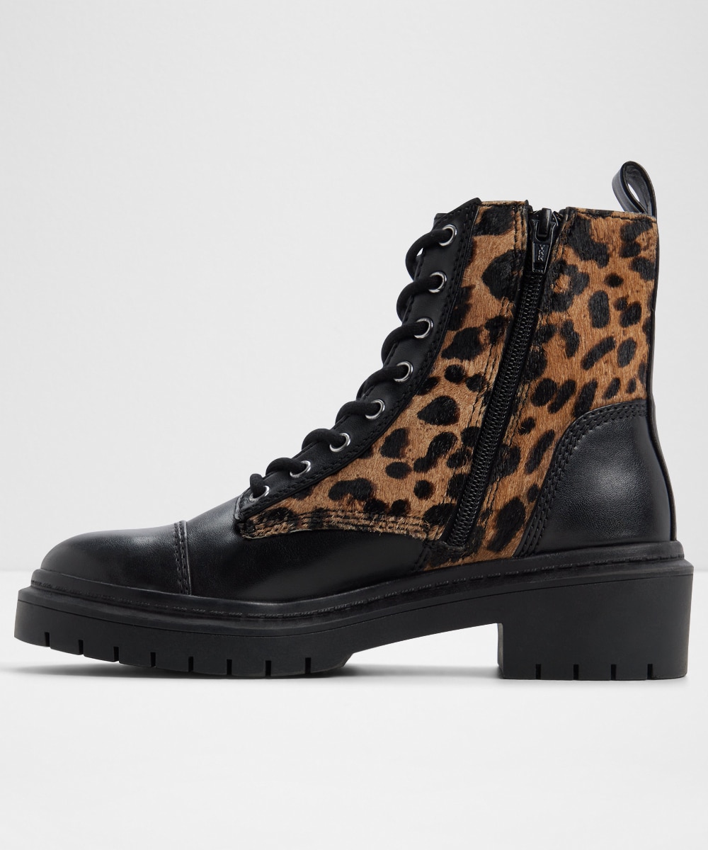 Botines de mujer con punta redonda - Aldo - Negro Negro-2