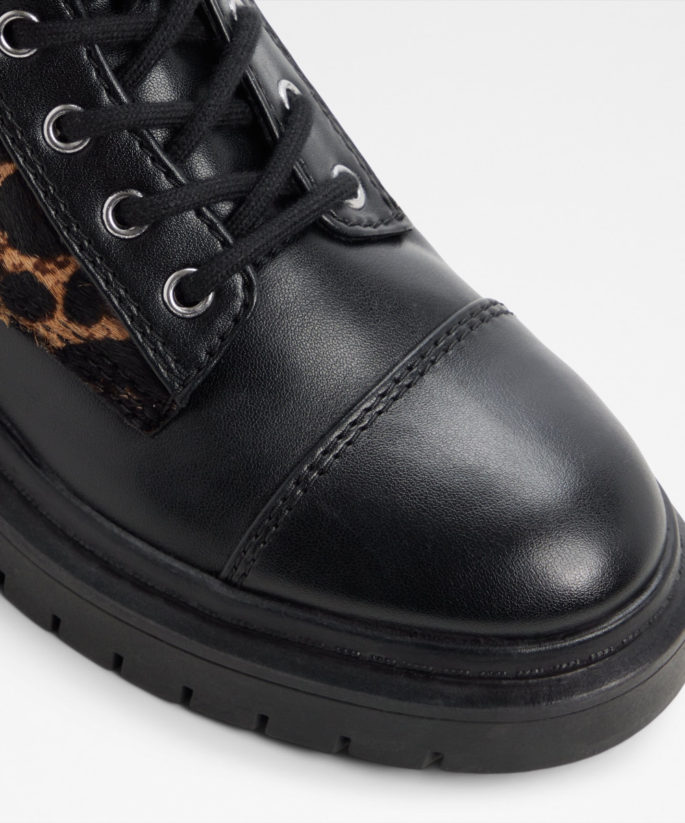Botines de mujer con punta redonda - Aldo - Negro Negro-5