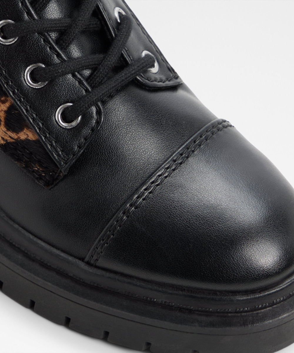 Botines de mujer con punta redonda - Aldo - Negro Negro-7