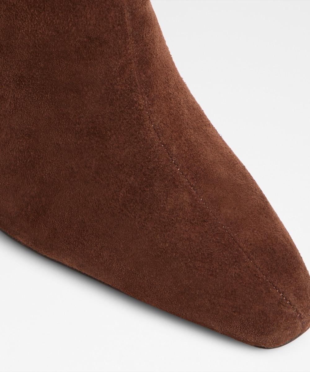 Botas básicas de mujer con punta redonda - Aldo - Marrón oscuro Marrón oscuro-6