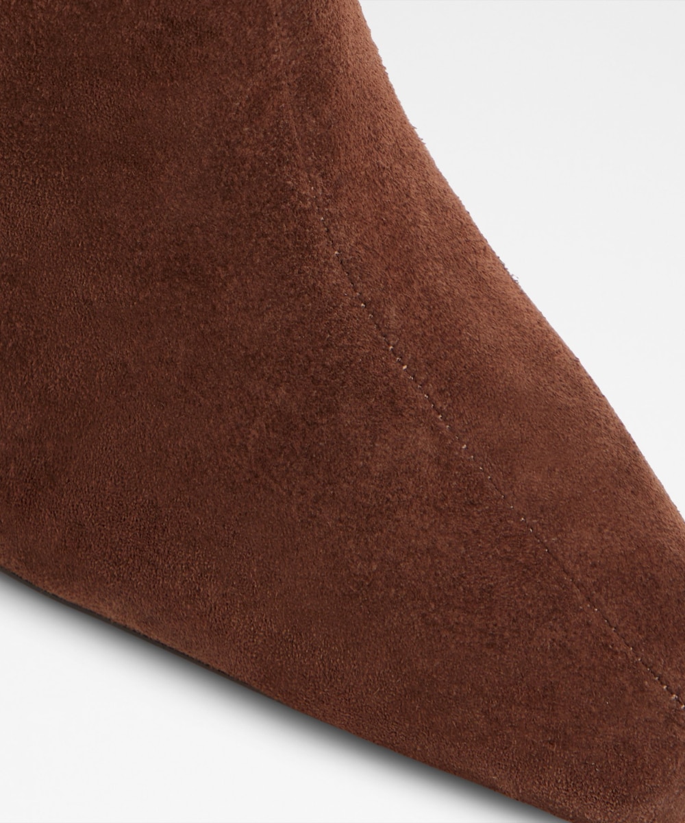 Botas básicas de mujer con punta redonda - Aldo - Marrón oscuro Marrón oscuro-5