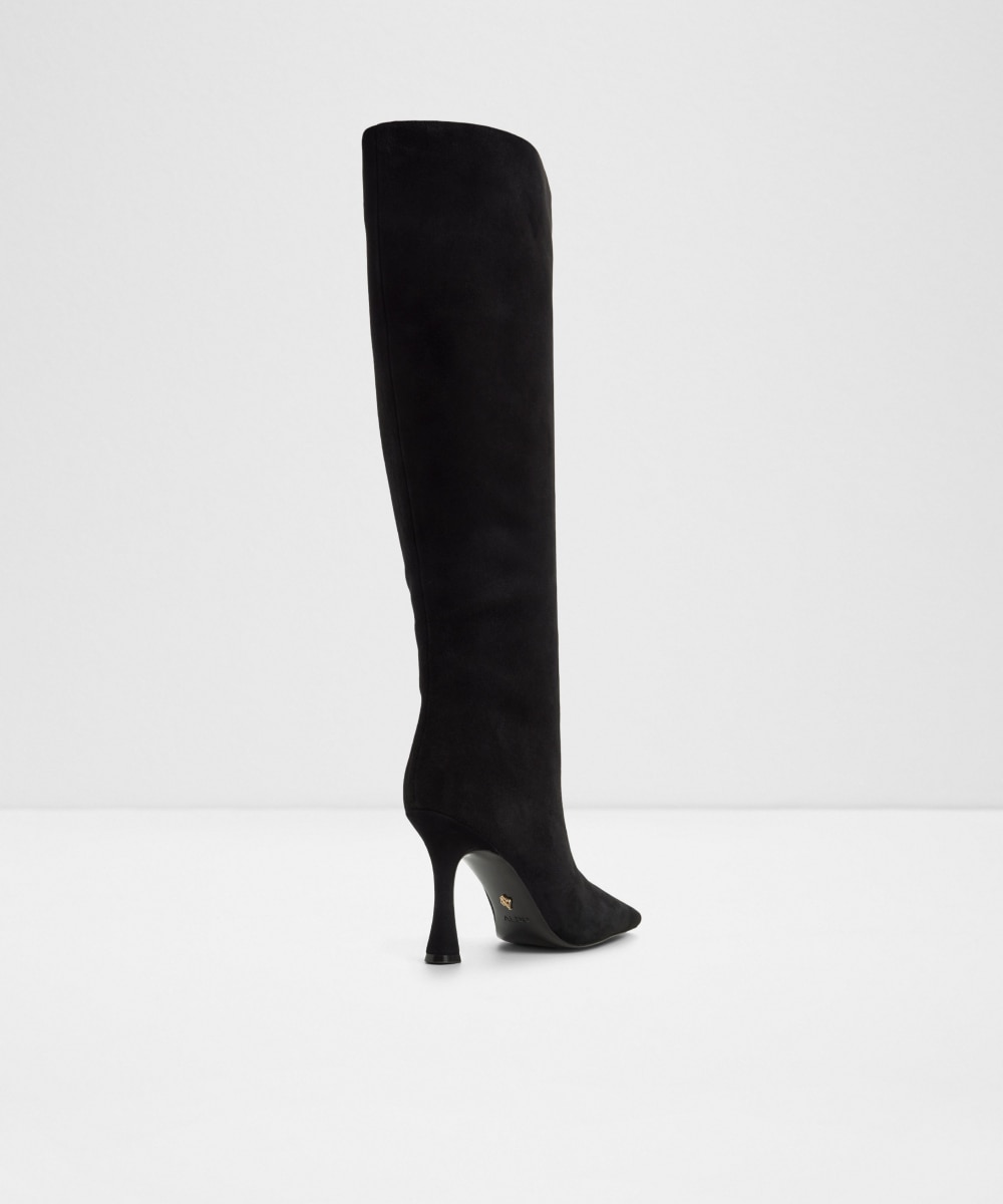 Botas básicas de mujer con punta redonda - Aldo - Negro Negro-2