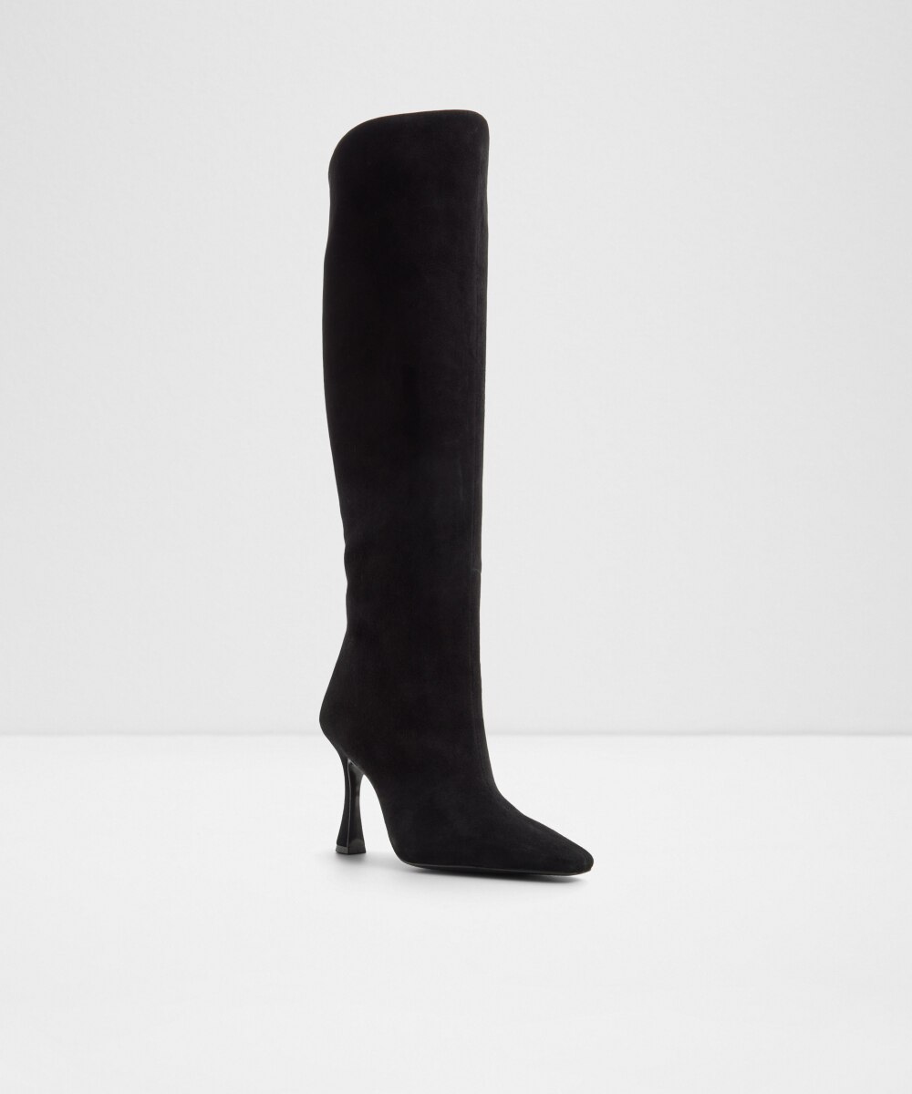 Botas básicas de mujer con punta redonda - Aldo - Negro Negro-4