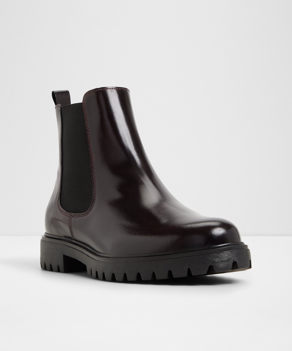 Botines básicos de mujer con punta redonda - Aldo - Burdeos Burdeos-5