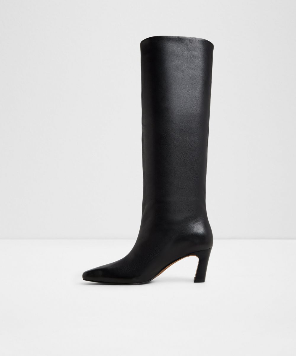 Botas básicas de mujer con punta redonda - Aldo - Negro Negro-3