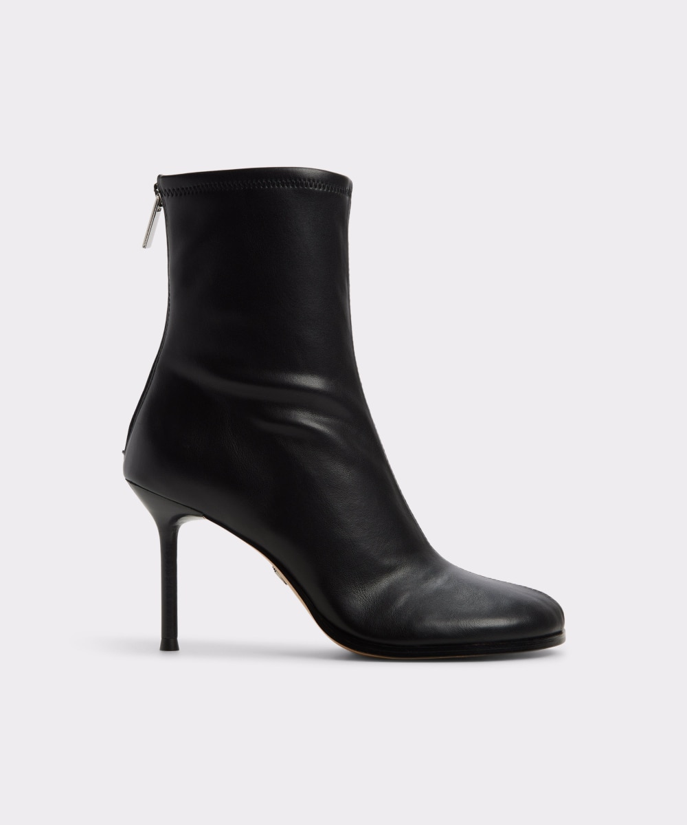 Botines básicos de mujer con punta redonda - Aldo - Negro Negro-1