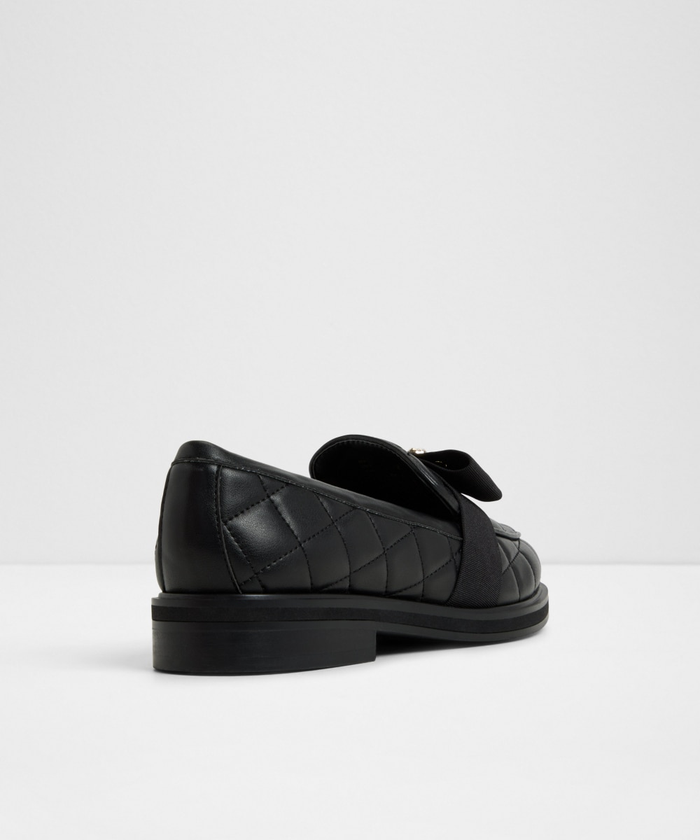 Mocasines planos de mujer con punta redonda - Aldo - Negro Negro-3