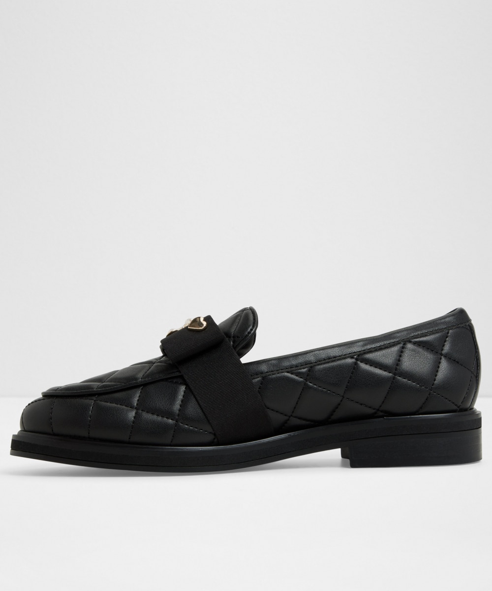 Mocasines planos de mujer con punta redonda - Aldo - Negro Negro-2