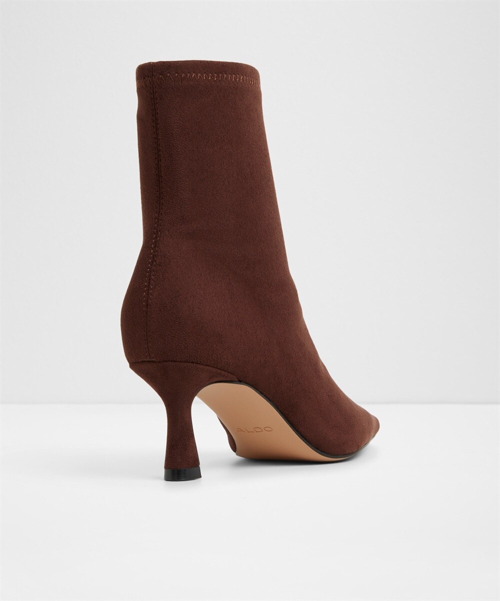 Botines básicos de mujer con punta afilada - Aldo - Marrón Marrón-2