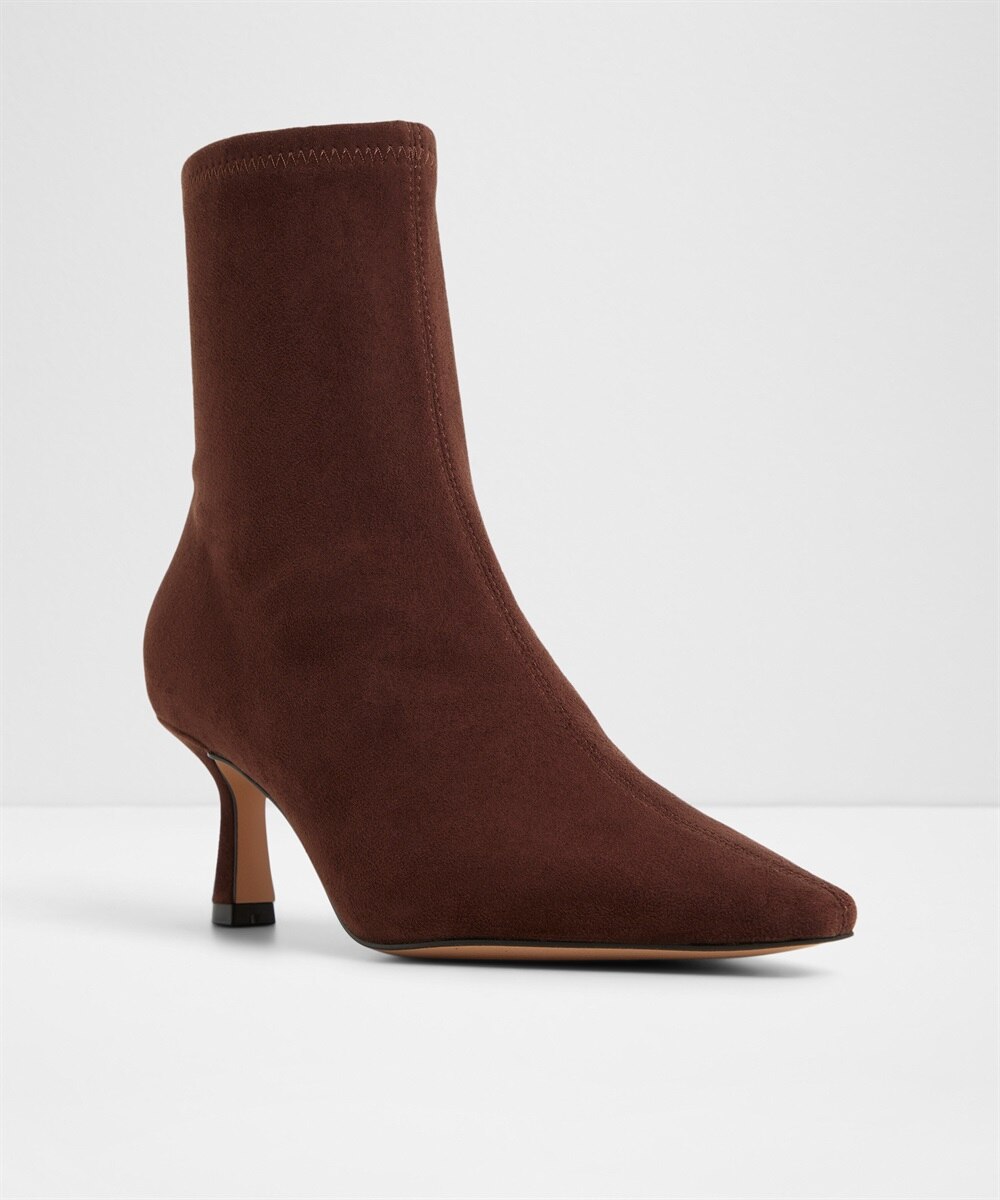 Botines básicos de mujer con punta afilada - Aldo - Marrón Marrón-3