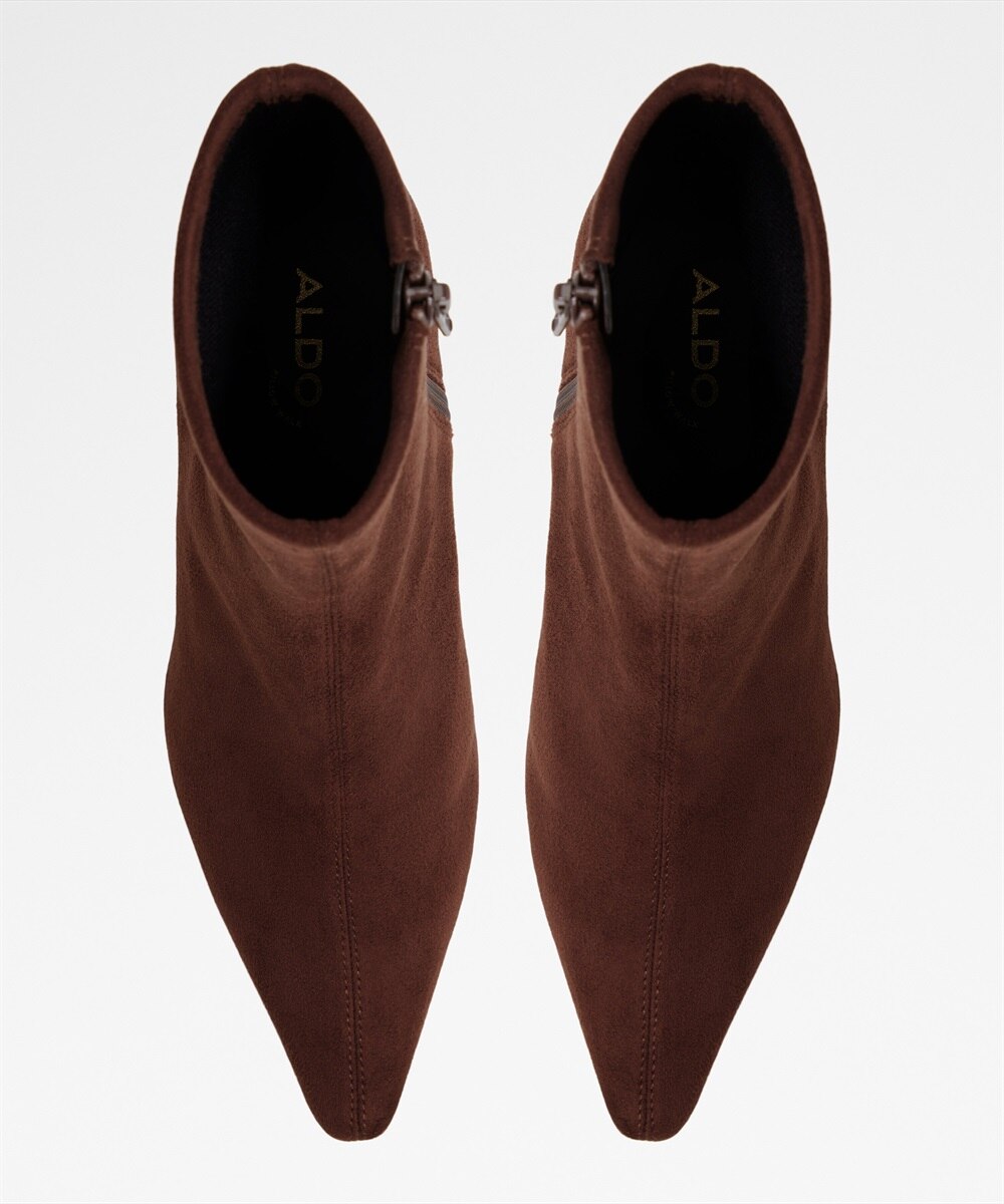Botines básicos de mujer con punta afilada - Aldo - Marrón Marrón-6