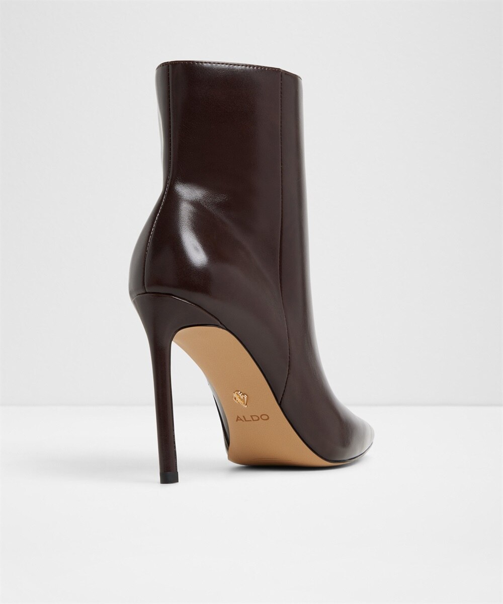 Botines básicos de mujer con punta afilada - Aldo - Marrón Marrón-2