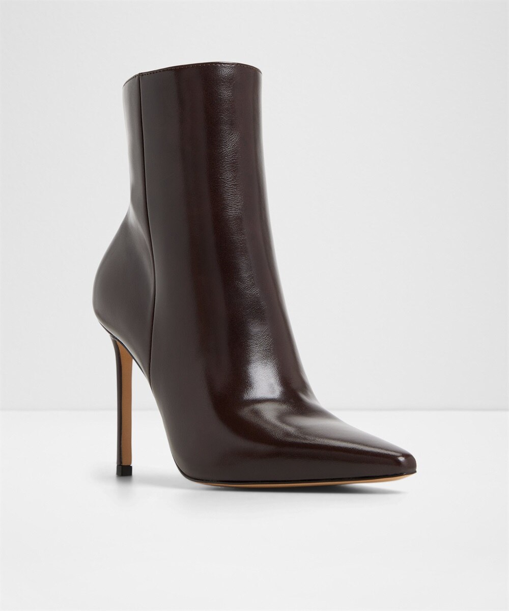 Botines básicos de mujer con punta afilada - Aldo - Marrón Marrón-3