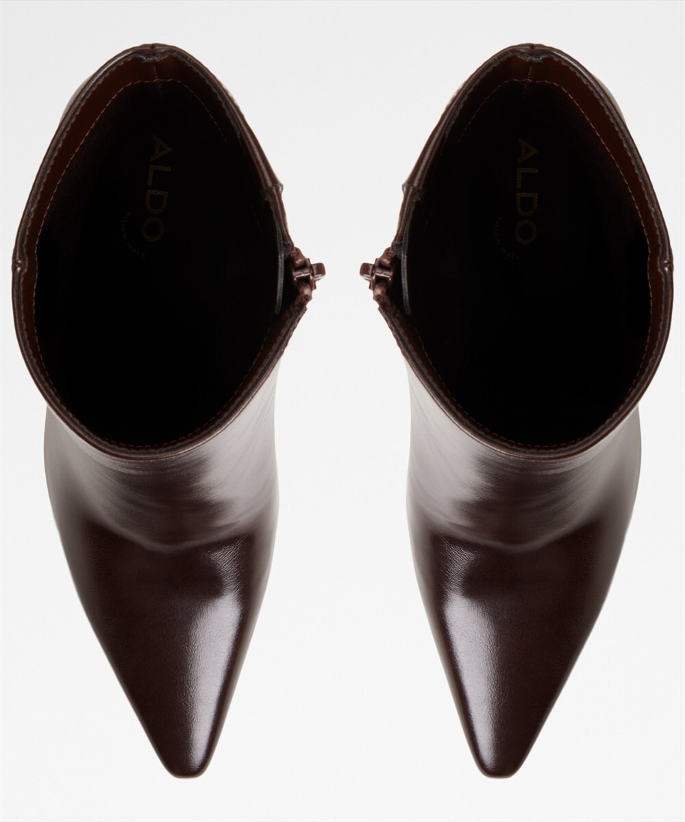 Botines básicos de mujer con punta afilada - Aldo - Marrón Marrón-6