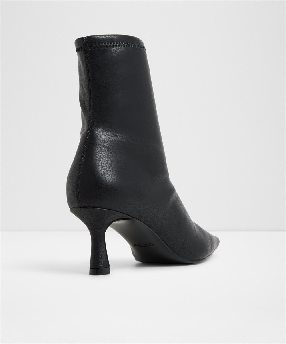 Botines básicos de mujer con punta afilada - Aldo - Negro Negro-3