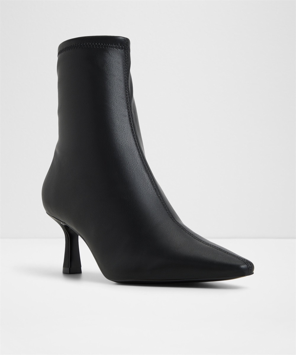 Botines básicos de mujer con punta afilada - Aldo - Negro Negro-2
