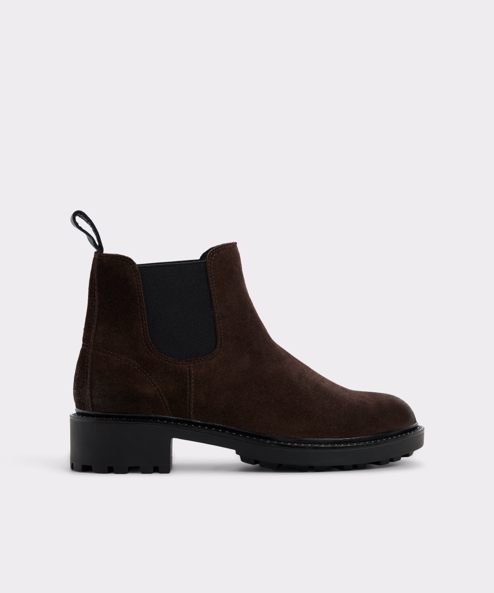 Botines básicos de mujer con punta redonda - Aldo - Marrón Marrón-1